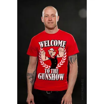 Pánské tričko Pepek námořník tričko, Welcome To The Gunshow, pánské XXL