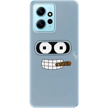 Pouzdro na mobilní telefon Odolné silikonové pouzdro iSaprio - Bender - Xiaomi Redmi Note 12 5G