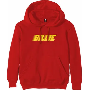 Pánská mikina Billie Eilish mikina, Racer Logo Red, pánská L