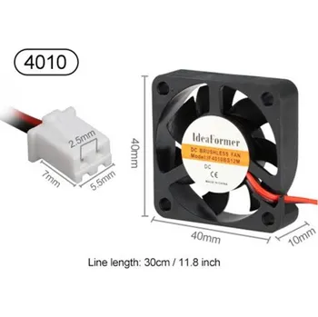 PC ventilátor Chladící ventilátor 4010 5V / 12V / 24V - 5v
