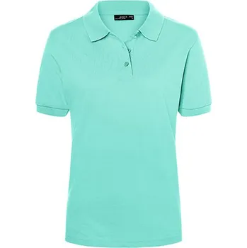 Dámské tričko James&Nicholson Dámská polokošile JN071 Mint M