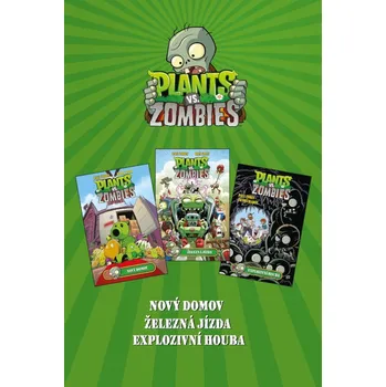 Komiks pro dospělé Plants vs. Zombies (BOX zelený)