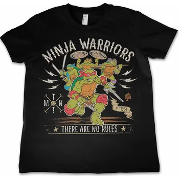 Chlapecké tričko Želvy Ninja tričko, No Rules, dětské S velikost S (6 let)