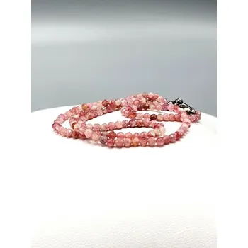 Náhrdelník Náhrdelník Rubelit 2-3 mm fazetovaný