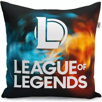 Polštář Dekorační polštář League of Legends Glow - Sablio - 40x40 cm