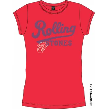 Dámské tričko Rolling Stones tričko,Team Logo, dámské L