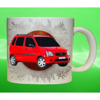 hrnek Suzuki Wagon R 75ml (hrneček s osobním autem Suzuki)