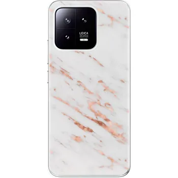 Odolné silikonové pouzdro iSaprio - Rose Gold Marble - Xiaomi 13