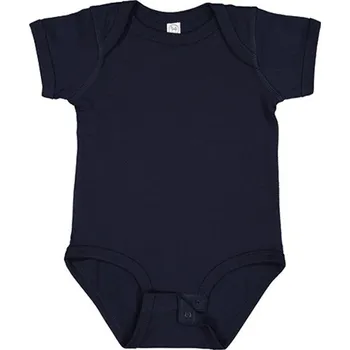 Kojenecký body Rabbit Skins Kojenecké body s krátkým rukávem 4424EU Navy 12 months