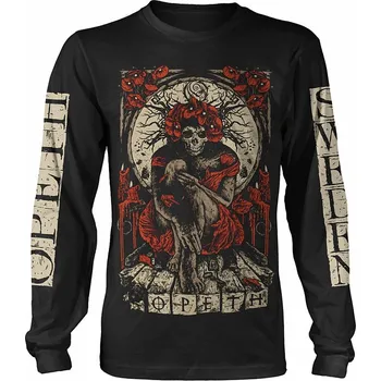 Pánské tričko Opeth tričko dlouhý rukáv, Haxprocess, pánské XL