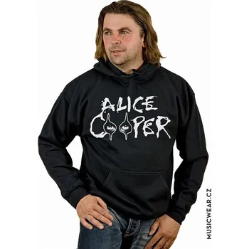 Pánská móda Alice Cooper mikina, Eyes Logo, pánská XL