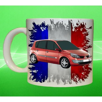 hrnek Renault Scénic 75ml (hrneček s osobním autem RENAULT)