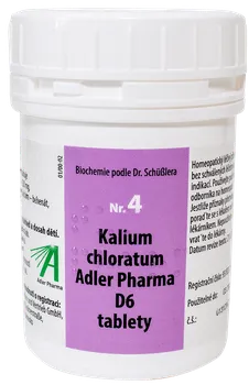 Homeopatikum Adler Pharma Kalium chloratum D6 1000 tbl.