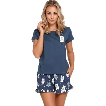 Dámské pyžamo Dámské pyžamo DOCTOR NAP PM.4219 DEEP BLUE S 0