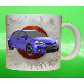 hrnek Toyota Corolla 2015 75ml (hrneček s osobním autem TOYOTA)