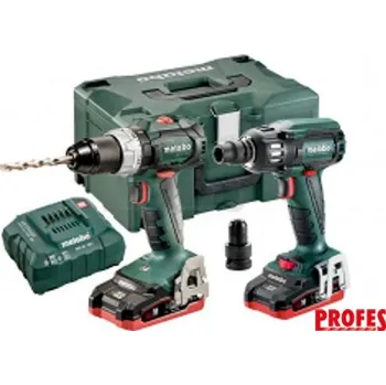 Metabo COMBO SET 2.1.9 18 V BL LIHD (685098000) AKUMULÁTOROVÉ STROJE V SADĚ METALOC; BS 18 LT BL + SSW 18 LTX 400 BL