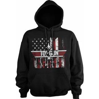Pánská mikina Top Gun mikina, America Hoodie Black, pánská XXL
