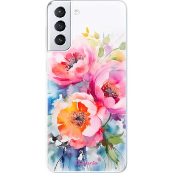 Pouzdro na mobilní telefon Odolné silikonové pouzdro iSaprio - Peony 12 - Samsung Galaxy S21+