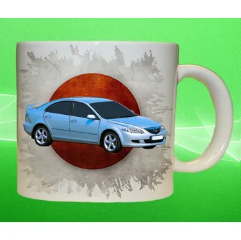 hrnek s Mazda 6 Sedan 2002 75ml (hrneček s osobním autem Mazda)
