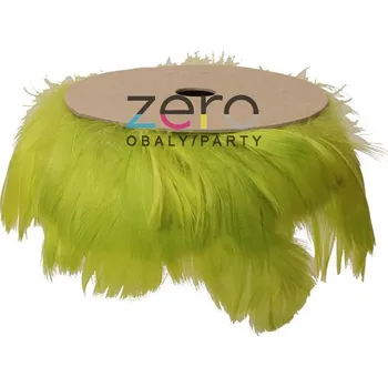 Stuha Pírka na drátě 10 m - olivová zelená