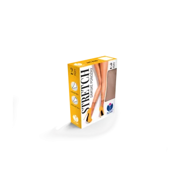 Stahovací punčochy Ponožky stretch 2 páry v balení Novia A10 Barva: tělová, Velikost: 38-39