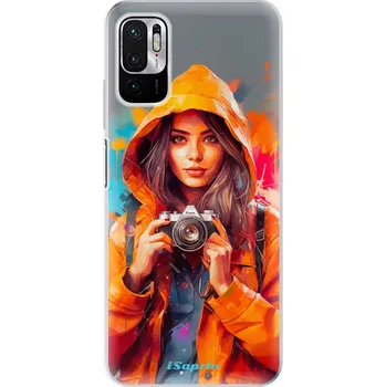 Pouzdro na mobilní telefon Odolné silikonové pouzdro iSaprio - Girl with Camera - Xiaomi Redmi Note 10 5G