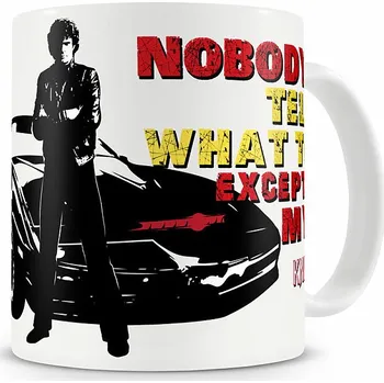 Knight Rider keramický hrnek 250 ml, Nobody Tells Me