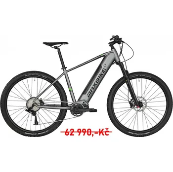 Elektrokolo Maxbike elektrokolo HAKON 2.0 šedý+zelená - 21", 29"