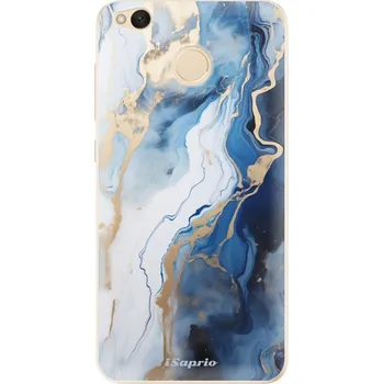 Pouzdro na mobilní telefon Odolné silikonové pouzdro iSaprio - Blue White Marble - Xiaomi Redmi 4X
