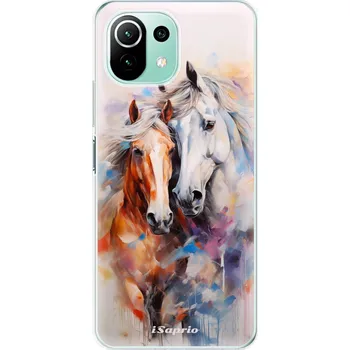 Pouzdro na mobilní telefon Odolné silikonové pouzdro iSaprio - Horses 11 - Xiaomi Mi 11 Lite