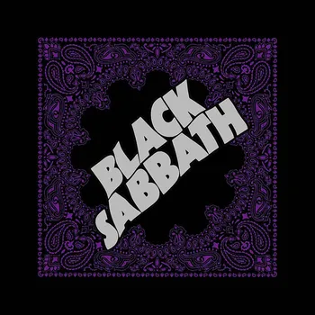 Šátek Black Sabbath šátek, Logo 55x55cm