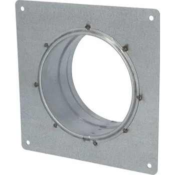 Průmyslový ventilátor VENTS FMK 125Zn vzduchovod kovový-Příruba čtvercová, ELEMAN 1009845