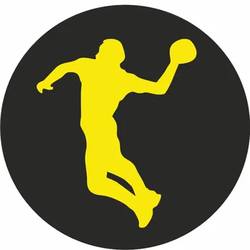 ON-DESIGN Potisk HÁZENKÁŘ Barva: fluorescenční žlutá, Velikost motivu: A4