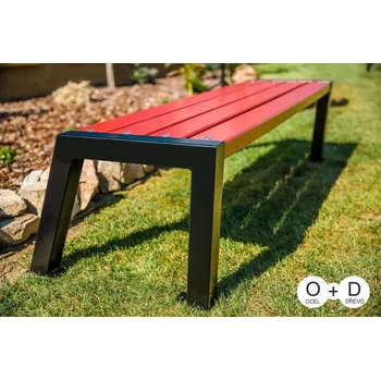 Zahradní lavice Lavička DELUXE bez opěrky