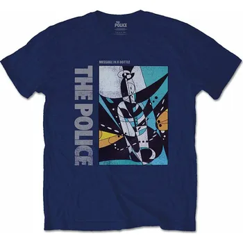 Pánská móda The Police tričko, Message In A Bottle, pánské M
