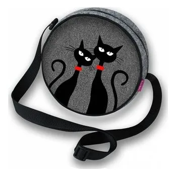 Kabelka Kabelka, černé kočky