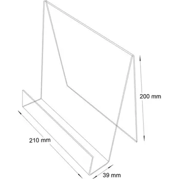 Plexi stojánek NTB Plexi stojánek NTB - 1 ks