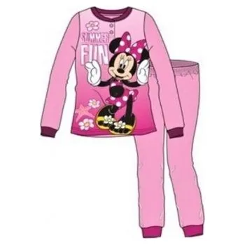 Dívčí pyžamo Sun City - Dívčí bavlněné pyžamo myška Minnie Mouse Disney - sv. ružové 6 let