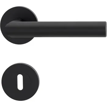 Dveřní kování GK - LUCIA PROFESSIONAL - R rozety BB, klika/klika Grafit černá (78)