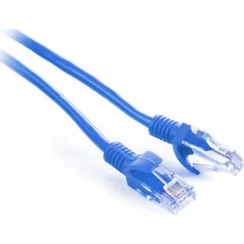 Síťový kabel GETFORT CAT.5E UTP kabel PATCHCORD 1m modrý