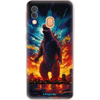 Pouzdro na mobilní telefon Odolné silikonové pouzdro iSaprio - Godzilla - Samsung Galaxy A40