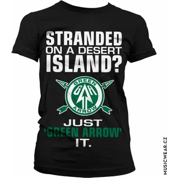 Dámské tričko Arrow tričko, Just Green Arrow It Girly, dámské S