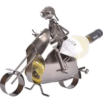 Stojan na víno Stojan na víno kovový -Skútr
