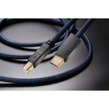 Datový kabel ADL Formula 2-B 3,6 m (Vysoce kvalitní USB kabel, délka 3,6 m, konektory USB A-B zlacené)