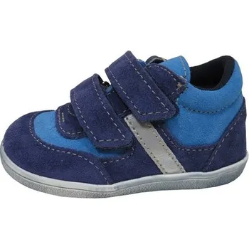 Dětská kožená obuv Jonap 051SV light MODRÁ TYRKYS - 18