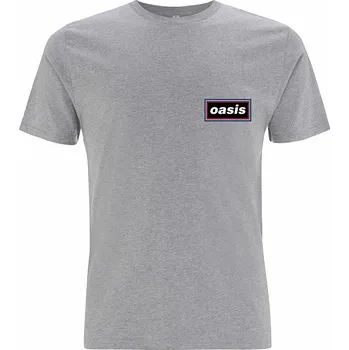 Pánská móda Oasis tričko, Lines Grey, pánské L