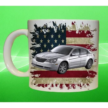 hrnek s Chrysler Sebring 330 ml (hrneček s osobním autem Chrysler)