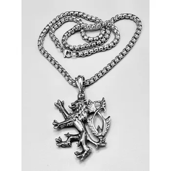 Řetízek Ocelový řetízek č. 39 lesklý (0,5 x 60 cm)