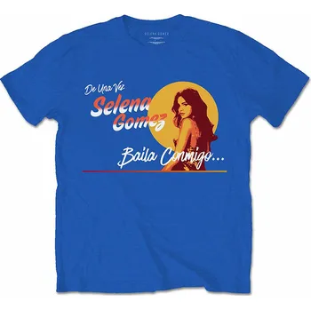 Pánské tričko Selena Gomez tričko, Mural Blue, pánské S