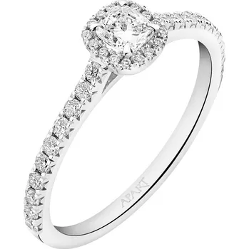 Prsten Prsten z bílého zlata s diamanty - SI2/H - 0,54 ct - ryzost 585 - 189.321